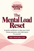 The Mental Load Reset | Free Printable PDF